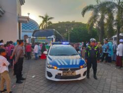 Polres Loteng Kawal dan Amankan Keberangkatan Calon Jamaah Haji Lombok Tengah