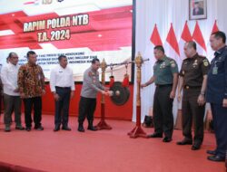 Kapolda NTB Buka Secara Resmi Rapim Polda NTB TA 2024