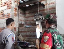 Polsek Tanjung Lakukan Olah TKP Penemuan Mayat di Duga Gantung Diri