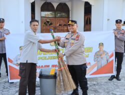 Sambut Hari Bhayangkara Ke-78, Polresta Mataram Gelar Bakti Religi
