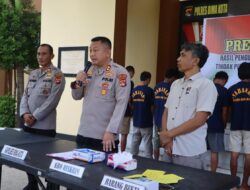 21 Tersangka di Amankan  Sat Reskrim Polres Bima Kota Saat Oprasi Jaran 2024
