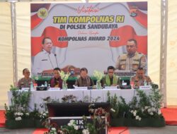 Tim Kompolnas Visitasi di Polsek Sandubaya Terkait  Kompolnas Award