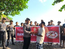Sambut HUT Bhayangkara ke-78, Polresta Mataram Bagikan Bansos