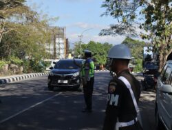 Polres Loteng Tindak 79 Pengendara Di Hari Dua Operasi Patuh Rinjani.