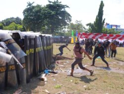 Siap Amankan Pemilukada 2024 Kapolres Gelar Simulasi Sispamkota
