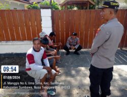 Jelang Pilkada 2024, Sat Binmas Polres Sumbawa Laksanakan Kegiatan Cooling System