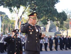 Polres Loteng Laksanakan Upacara HUT Ke-79 Proklamasi Kemerdekaan Indonesia.