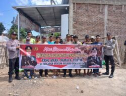 Jaga Situasi tetap Kondusif Jelang Pemilu Serentak 2024, Polsek Wawo Polres Bima Kota Beri Himbauan Kamtibmas