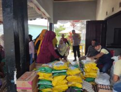 Bhabinkamtibmas Ds. Ai Kangkung Polsek Sekongkang Kawal Gerakan Pangan Murah