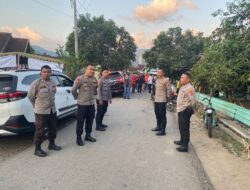 Operasi Mantap Praja Polres Sumbawa Barat Amankan Kampanye di Beberapa Kecamatan