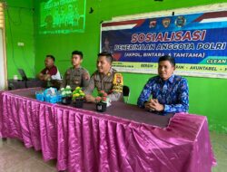 Polres Lombok Utara Sosialisasikan Penerimaan Polri 2025 di SMAN 1