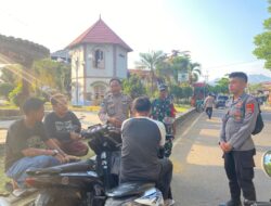 Personel OMP Rinjani 2024 Polres Bima Kota Laksanakan Cooling System untuk Pilkada Damai 2024