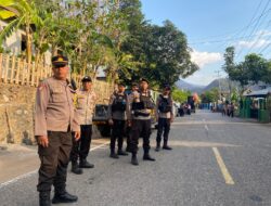 Polres Bima Kota Amankan Lima Titik Kampanye Pilkada 2024 di Kota Bima