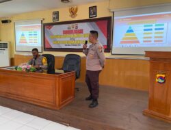 Sosialisasi Peraturan Kapolri Nomor 4 Tahun 2024 tentang Indeks Profesionalisme SDM Polri di Polres Bima Kota