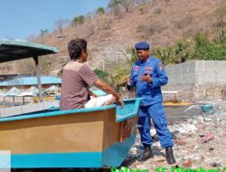 Sat Polairud Polres Bima Kota Berikan Himbauan Kamtibmas di Wilayah Perairan