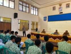 Bag SDM Polres Bima Kota Sosialisasikan Penerimaan Terpadu Anggota Polri T.A. 2025 di SMAN 1 Kota Bima