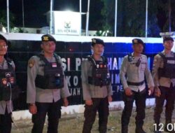 Polres Bima Kota Intensifkan Pengamanan Kantor KPU Kota Bima dalam Tahapan Pilkada Serentak 2024