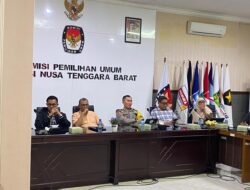 Polda NTB Hadiri RaKor Bersama KPU Bahas Persiapan Debat Paslon Gubernur dan Wakil Gubernur NTB