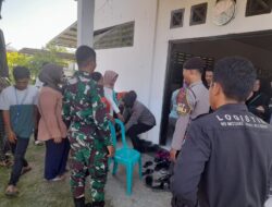 Polres Sumbawa Barat Lakukan Pengamanan Kedatangan Logistik Pilkada 2024 di KPUD Sumbawa Barat