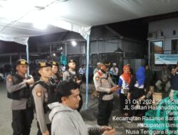 Satgas Preventif Polres Bima Kota Amankan Agenda Blusukan Paslon Wali Kota Bima untuk Pilkada Damai 2024