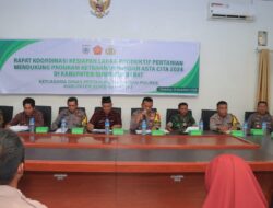 Polres Sumbawa Barat gandeng Dinas Pertanian dan Kodim 1628 SB gelar Rakor Ketahanan Pangan