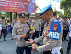 Bid Propam Polda NTB Laksanakan Pemeriksaan Penggunaan Senpi di Polres Loteng
