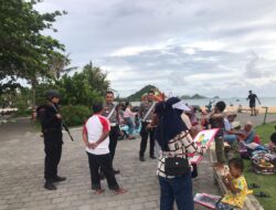 Jamin Libur Keamanan Nataru, TNI-Polri Tingkatkan Patroli Obyek Wisata di Loteng