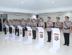 Kapolda NTB Beri Pesan Inspiratif pada Pisah Sambut 4 PJU dan 2 Kapolres