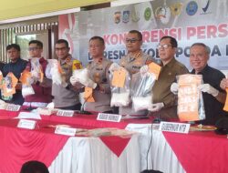 Ditresnarkoba Polda NTB Musnahkan 5,5 Kilo Shabu