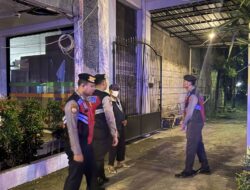 Patroli Presisi Polda NTB Beri Imbauan Kamtibmas Selama Ramadhan di Perumahan Villa Palm