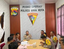 Polres Bima Kota Disupervisi, Polda NTB Evaluasi Kinerja Operasi Pekat Rinjani-2025