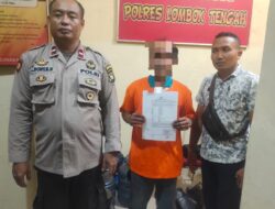 Polres Loteng Tetapkan Seorang Ayah Aniaya Anaknya di Jonggat Sebagai Tersangka