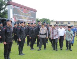 Polda NTB Laksanakan Apel Gelar Pasukan Ops Ketupat Rinjani 2025, Wujudkan Mudik Aman Keluarga Nyaman