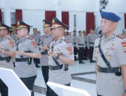 4 PJU dan 6 Kapolres Jajaran Polda NTB Resmi Berganti