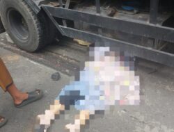 ‎Sat Lantas Polres Loteng Olah TKP Laka Lantas di Pringgarata.