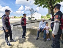 Patroli Kota Presisi Polda NTB Jaga Keamanan Wisatawan di Taman Udayana