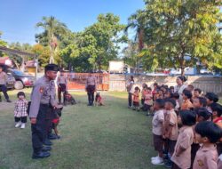 Mengenal Polisi Satwa Sejak Dini, Anak-anak ST. Antonius Kunjungi Unit Polsatwa Polda NTB