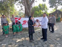 Sambut Hari Bhayangkara ke-79, Polda NTB Gelar Silaturahmi dan Tali Asih di Yayasan Peduli Anak