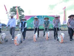 Kapolda NTB Turun ke Sawah, Tanam Jagung Demi Swasembada Pangan 2025