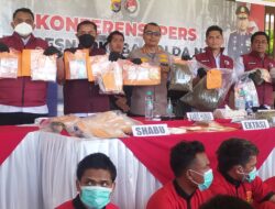 Ditresnarkoba Polda NTB Ungkap 32 Kasus Narkoba, 45 Tersangka Diamankan