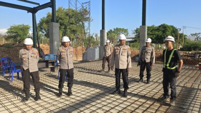 Dukung Swasembada Pangan, Polda NTB Monitoring Pembangunan Gudang Jagung di Sumbawa