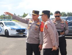 Wakapolda NTB Tinjau Kesiapan Pengamanan Penutupan FORNAS VIII di Eks Bandara Selaparang