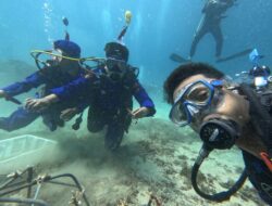 Polairud NTB Ajak Warga Pandanan Cinta Laut Lewat Aksi Nyata