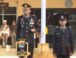 ‎Polres Loteng Gelar Upacara Peringatan HUT RI Ke-80