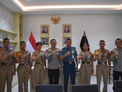 Wakapolda NTB Tekankan Soliditas TNI-Polri saat Terima Silaturahmi Taruna-i AAL Angkatan 72