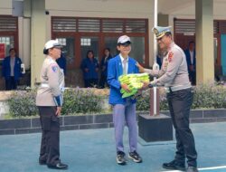Polda NTB Gelar Kampanye Keselamatan di Sekolah, Ajak Pelajar Jadi Duta Tertib Lalu Lintas