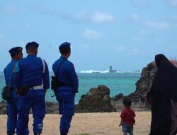 Patroli Cipta Kondisi, Ditpolair Polda NTB Sasar Kawasan Pantai Mandalika