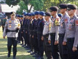 Kapolda NTB Pimpin Apel Gelar Pasukan Ops Mandalika Rinjani 2025, Target Zero Insiden MotoGP