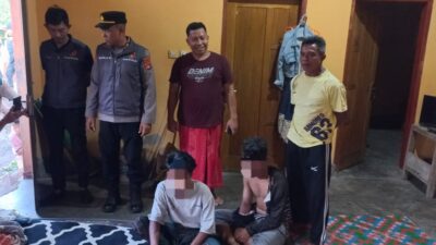 ‎Polres Loteng Evakuasi Dua Pemuda Dari Amukan Massa Diduga Curi Tabung Gas.