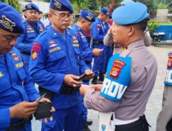 Ditpolairud Polda NTB Gelar Apel Satker dan Pemeriksaan Gaktiblin di Mako Lembar